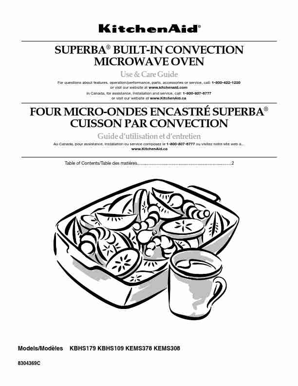 KitchenAid Microwave Oven KBHS109-page_pdf